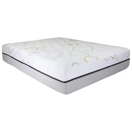 Queen 14" Hybrid Mattress and Wireless Non Wallhugger Adjustable Base